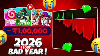 My Biggest Loss In 2026 😭 | Lost It All On Stake Originals Game | Low Balance Strategy Stake