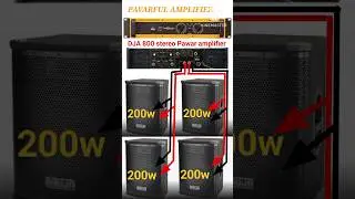DJA 800 Studiomaster Pavar Amplifier Price