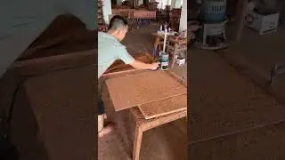 Crafting a Custom Wood Table#Woodworking #DIY #TableBuilding