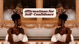 Soft Life Affirmations for Self Confidence for Black Women