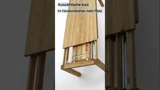 Holztisch ausziehbar #Ausziehtische #Esstische - Mehr Platz und Fl&auml;che im Handumdrehen #tischhelden