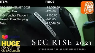 SEC RISE 2021 - NEWEST HELMET SHELL UNBOXING