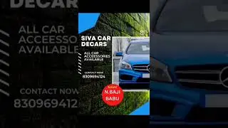 Siva car boutique all Car accessories available Contact me on - 8309694124