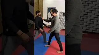 collar grab defence #anujtkd #selfdifense