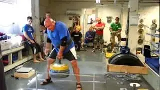 WSH 2012 Juha Harju Thick Bar - 155.3kg New World Record