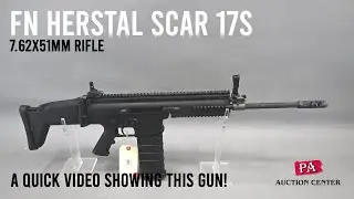 359 FN Herstal SCAR 17S 7.62x51mm Rifle - A Quick Video in our Photo Booth
