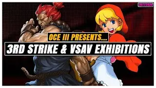 Street Fighter III: 3rd Strike & Vampire Savior OCE Exhibitions | OCE III