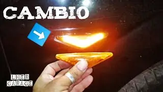 CAMBIO DE INTERMITENTES DE SALPIADERAS A LED DE MONDEO MK3 || LUIS HER