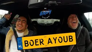 Boer Ayoub - Bij Andy in de auto! (English subtitles)