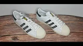 Adidas Superstar 80s x Human Made unboxing