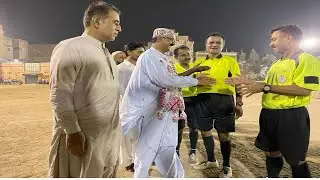 Lal Muhammad, Head Of Malir Star Club, Sindh Government Press - Malir Football Match - Haji Niaz