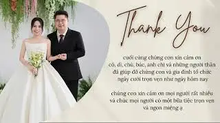 HAPPY WEDDING Dung & SeungHo