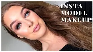 Soft Glowy Instagram Model Makeup Tutorial | Drugstore Insta Model Makeup
