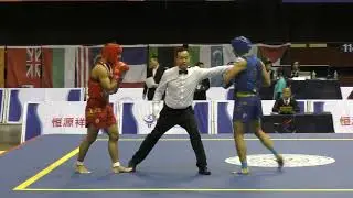 HYX 16th World Wushu Championships Sanda Men's 70KG - Italy vs. Lebanon