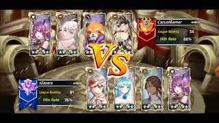 [King's Raid] Naila PvP full assault mode test