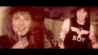 FRANK 'zed records' HARRISON with Kiki Moretti Exposer 1986x