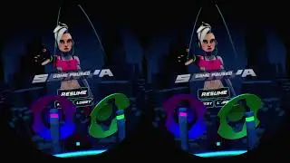 Dance Collider- Sonya extreme (VR video capture- psvr)