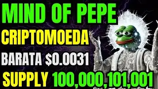 MIND OF PEPE  CRIPTOMOEDA MEME SUPPLY 100,000,101,001 BARATA $0.0031