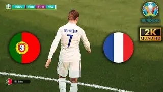🔥 PES 2021 - Portugal Vs France ⚽ Euro 2020 &bull; Next Gen Realism Mod Gameplay - Puskas Arena
