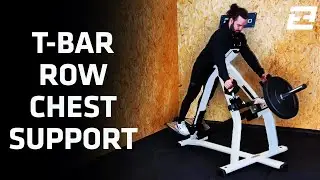 How To Use T Bar Row Chest Support Machine | EXIGO
