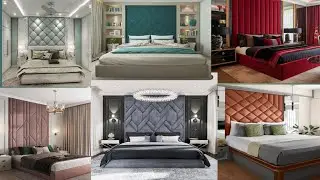 Modern bed Back cushion bed designs//luxury bedroom ideas//RoYal look
