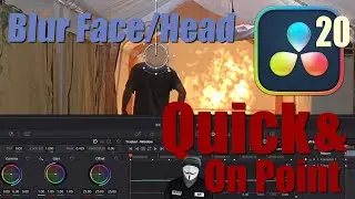 Blur Faces DaVinci Resolve 20 Head Blurring How To Hide Persons Image Free Video Editor Clip Editing