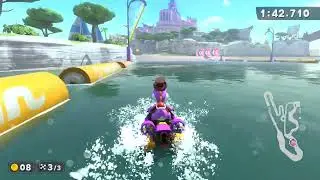 Mario Kart World | Staff Ghost {Peach Beach} Omatrya playing Nintendo Switch 2