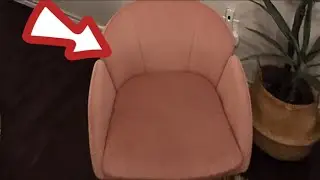 This Chair Can Spruce Up ANY Space! | Yaheetech Vanity Chair Reviewed In Under 2 Minutes