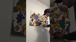 Painting A Large Chaotic Oil Painting With Depth - Abstract Contemporary Art Process!