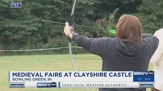 Step back in time at Clayshire Castle's medieval faire