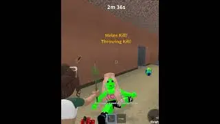 Mm2 murd round 💀 || the end tho 💀 || #mm2 #murdermustery2 #roblox