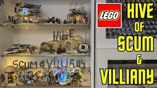 Посмотрите, как эта модель LEGO Mos Eisley Cantina 75290 оживает в шкафу IKEA Besta!
