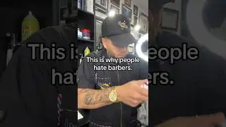 This is why people hate barbers. #barbershop