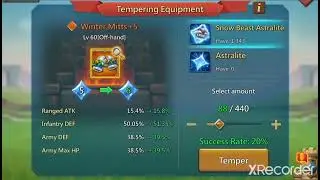 Lords Mobile   20% Jambles on Winter Mitts