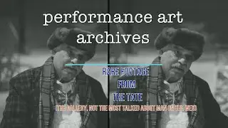 Stunning Art Treasures: Tate Archive Performance Art Showcase