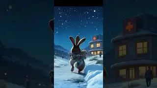 A unique friendship between rabbit and dog. rabbit rescue the dog #rabbitland