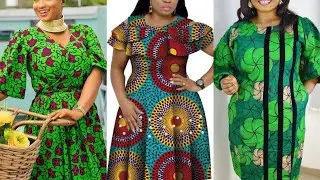 Fashionable and Beautiful collections of latest wax print African dress styles 2023