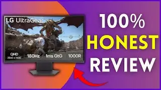 Обзор изогнутого игрового монитора LG 27GS60QC-B UltraGear с диагональю 27 дюймов и разрешением QHD