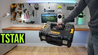 Ящик для инструментов DeWALT TSTAK + сумка (надежное хранилище инструментов)