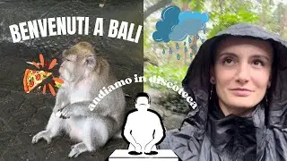 Siamo a Bali (Ubud): foresta delle scimmie e provo la pizza