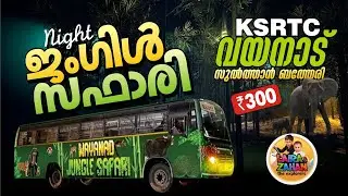 Wayanad KSRTC Jungle Safari, 300രൂപക്ക് വയനാടന്&zwj; കാട്ടിലൂടെ നൈറ്റ് സഫാരി Sulthan Bathery Forest Trip