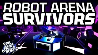 Robot Arena Survivor 🤖 - Neon Robot Death Match Survivor 💥
