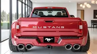 You Won&rsquo;t Believe the 2026 Mustang Pickup Design!