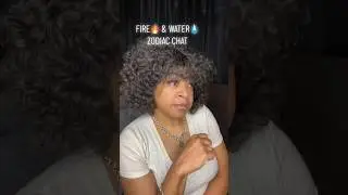 A Zodiac Chat Between A Fire Sign & A Water Sign | #shorts