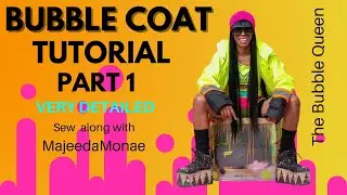 DIY Puffer Coat Tutorial / How to sew a Bubble Coat from Scratch Part 1