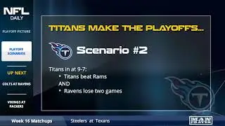 Tennessee Titans Playoff Picture And Playoff Scenarios - How The Titans Can Still Make The Playoffs
