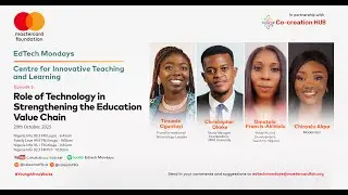 EdTech Mondays | S5 EP33 | Role of Technology in Strengthening the Education Value Chain