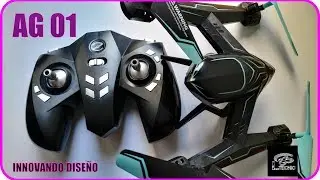 Drone de iniciaci&oacute;n AG 01 Zowfun unboxing y primera impresi&oacute;n Ltecnic
