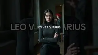Leo versus Aquarius #astrology #zodiacsigns #horoscope #leo #aquarius