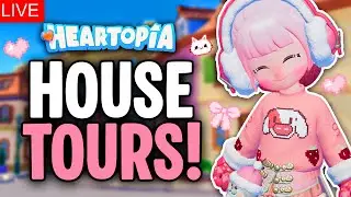 I WANT TO SEE YOUR HOUSES! 🩷 America Server! - Heartopia!